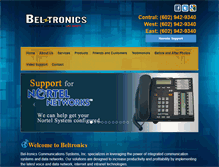 Tablet Screenshot of beltronicsusa.com